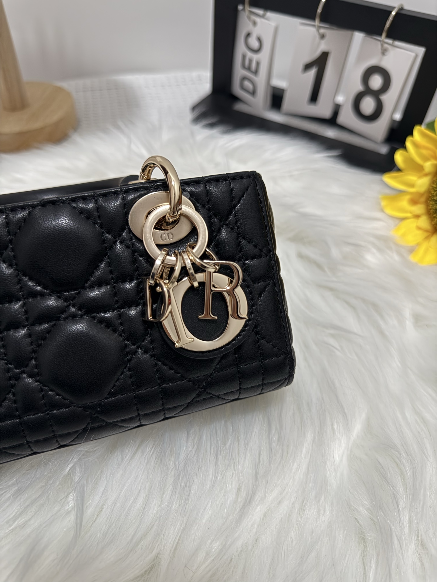 D-Joy Black Lambskin Bag, a Retro-Chic Lady Dior Style Crossbody Bag 8 i1747587241374 6949 0 6