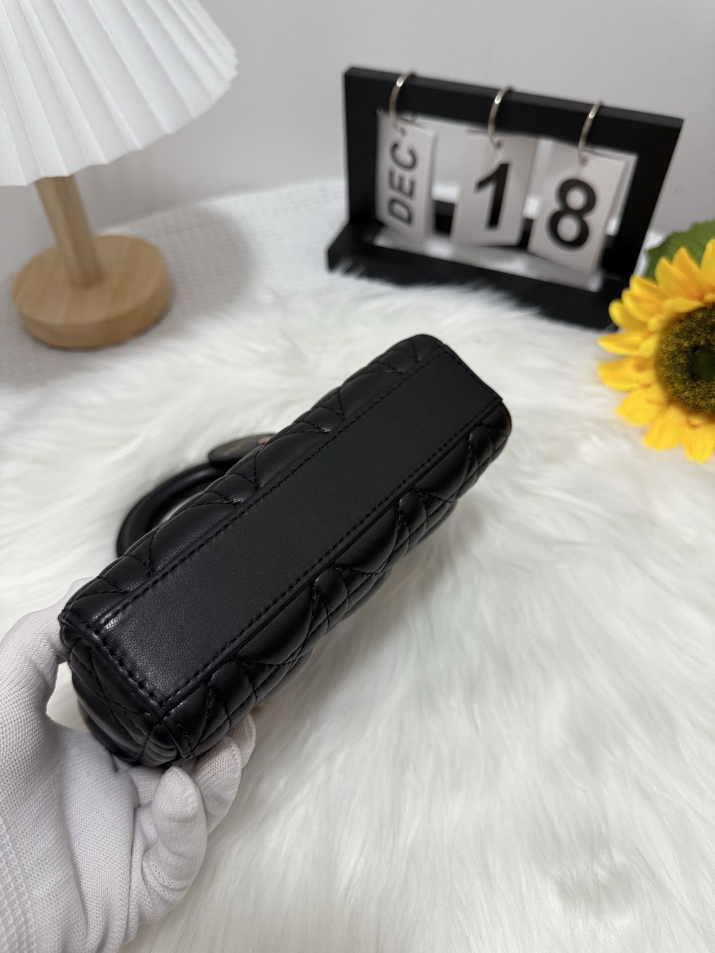 D-Joy Black Lambskin Bag, a Retro-Chic Lady Dior Style Crossbody Bag 5 i1747587241457 8372 0 3