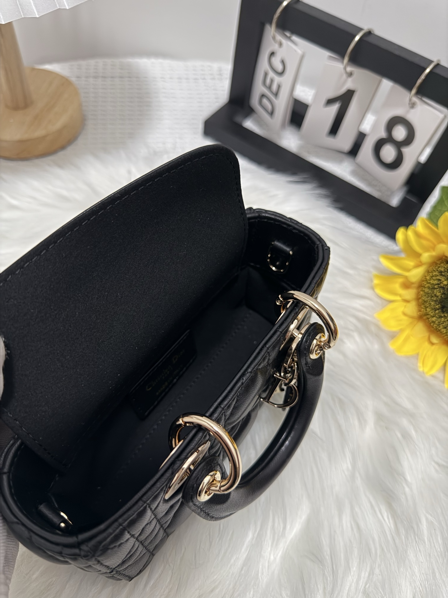 D-Joy Black Lambskin Bag, a Retro-Chic Lady Dior Style Crossbody Bag 7 i1747587242645 6971 0 5