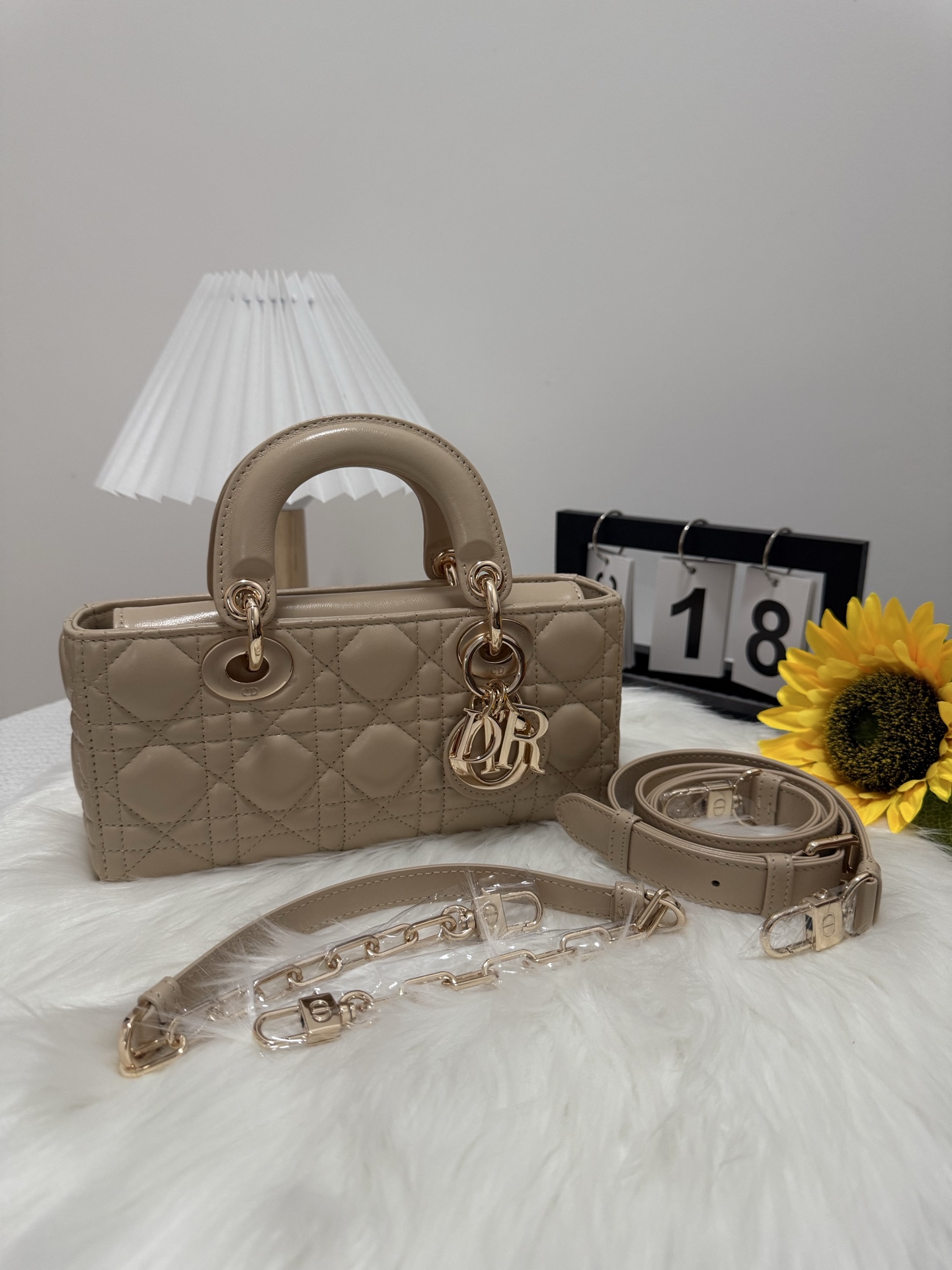 Dior D-Joy Micro Bag Lambskin Cannage Almond Beige with Gold Hardware 10 i1747588027531 2869 0 8