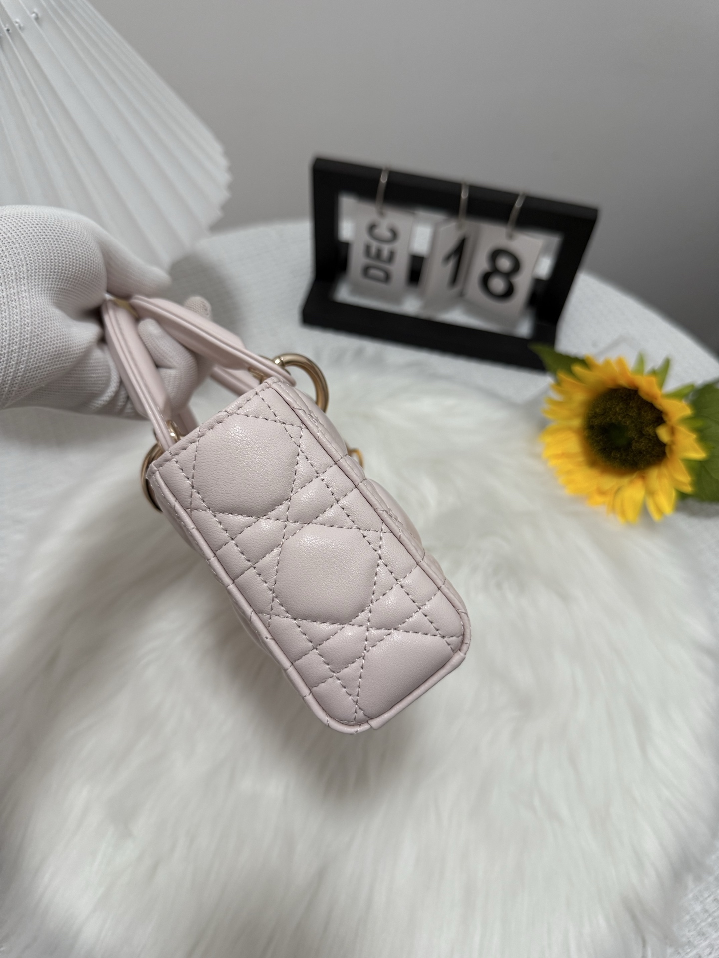 Dior D-Joy Small Bag Sakura Pink Lambskin with Cannage Stitching 2 i1747588174924 5115 0 1