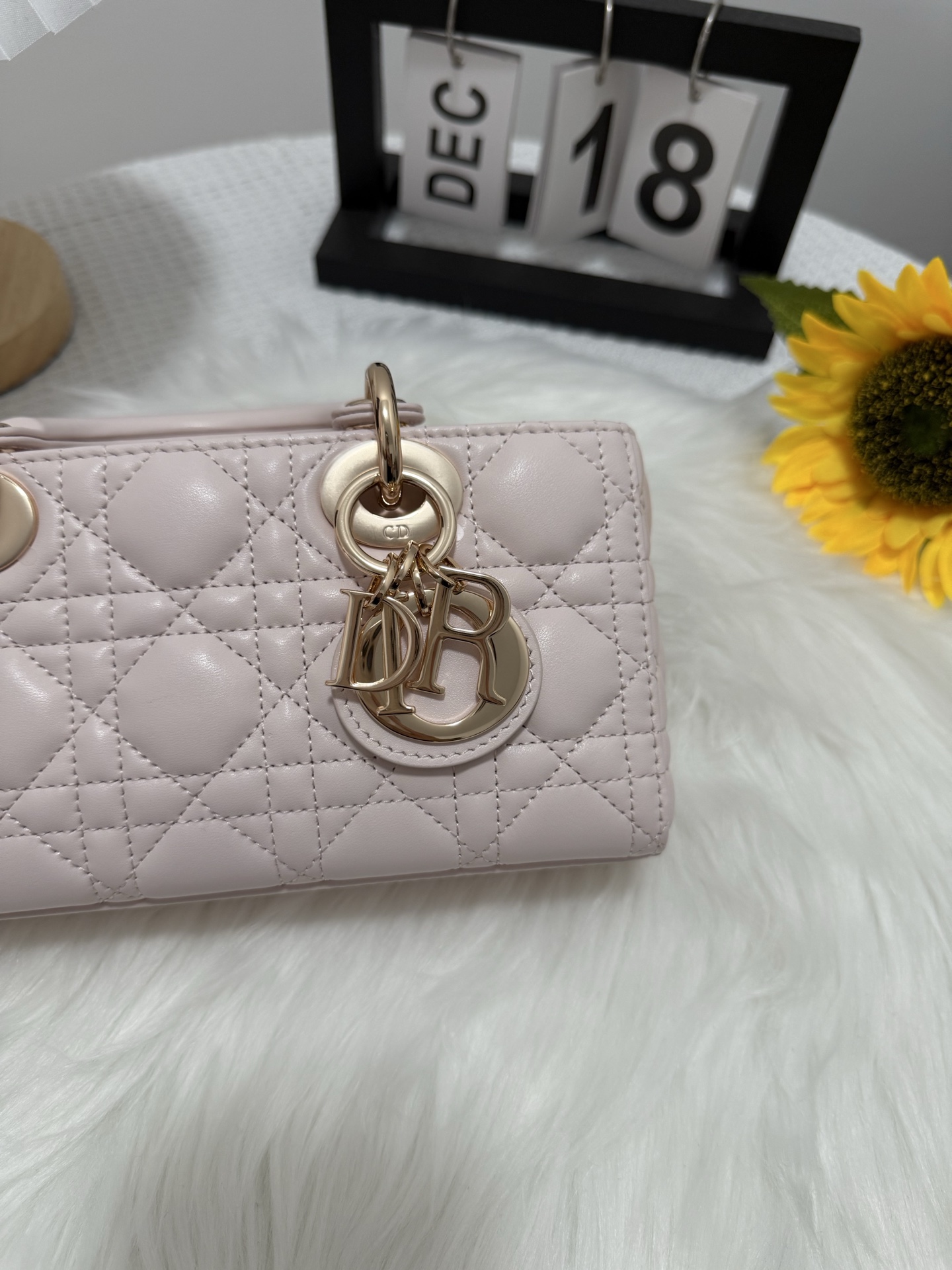 Dior D-Joy Small Bag Sakura Pink Lambskin with Cannage Stitching 7 i1747588175740 1511 0 6