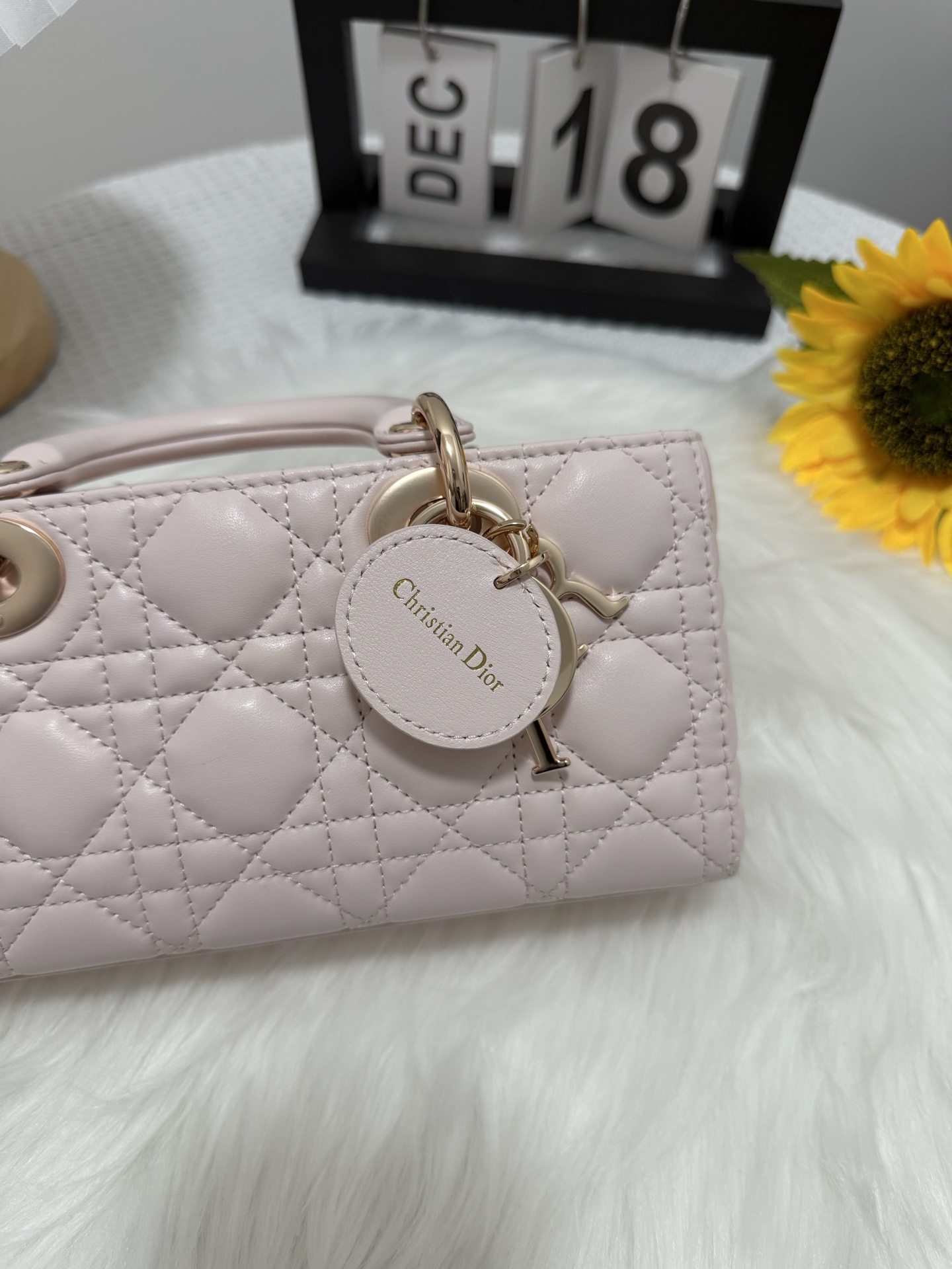Dior D-Joy Small Bag Sakura Pink Lambskin with Cannage Stitching 8 i1747588175817 8141 0 7