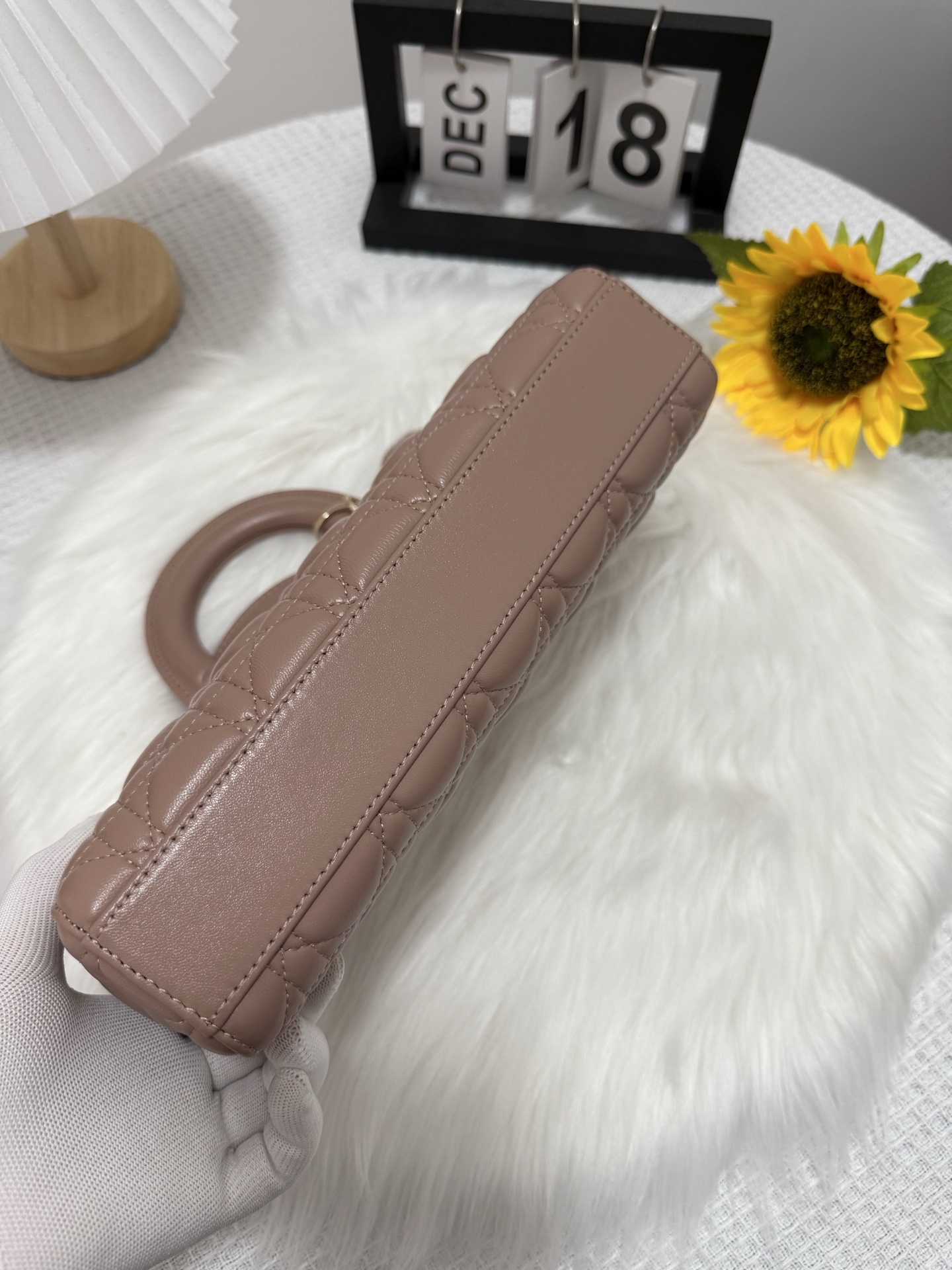 D-Joy Lambskin Quilted Bag, Elegant Design, Multiple Straps, Size 26*6*14cm 5 i1747588698792 600 0 3