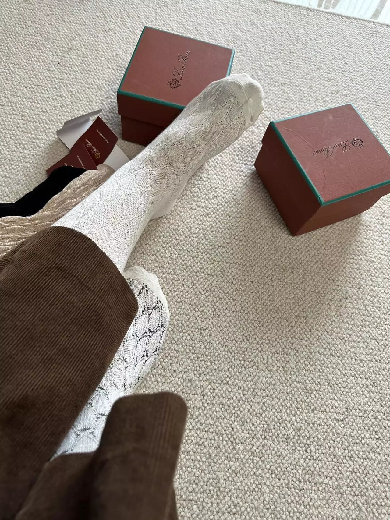 Solid-color crew socks offer versatile styling, serving as a refined - Comprehensive 5