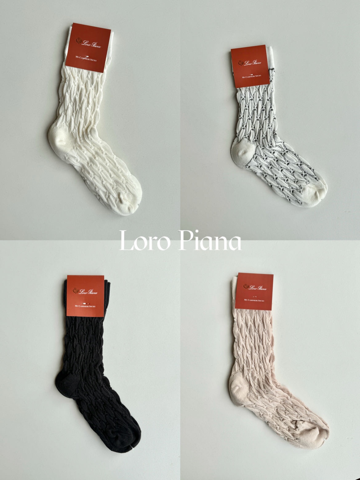 Italian LP socks, four-pair gift box set - Comprehensive 2