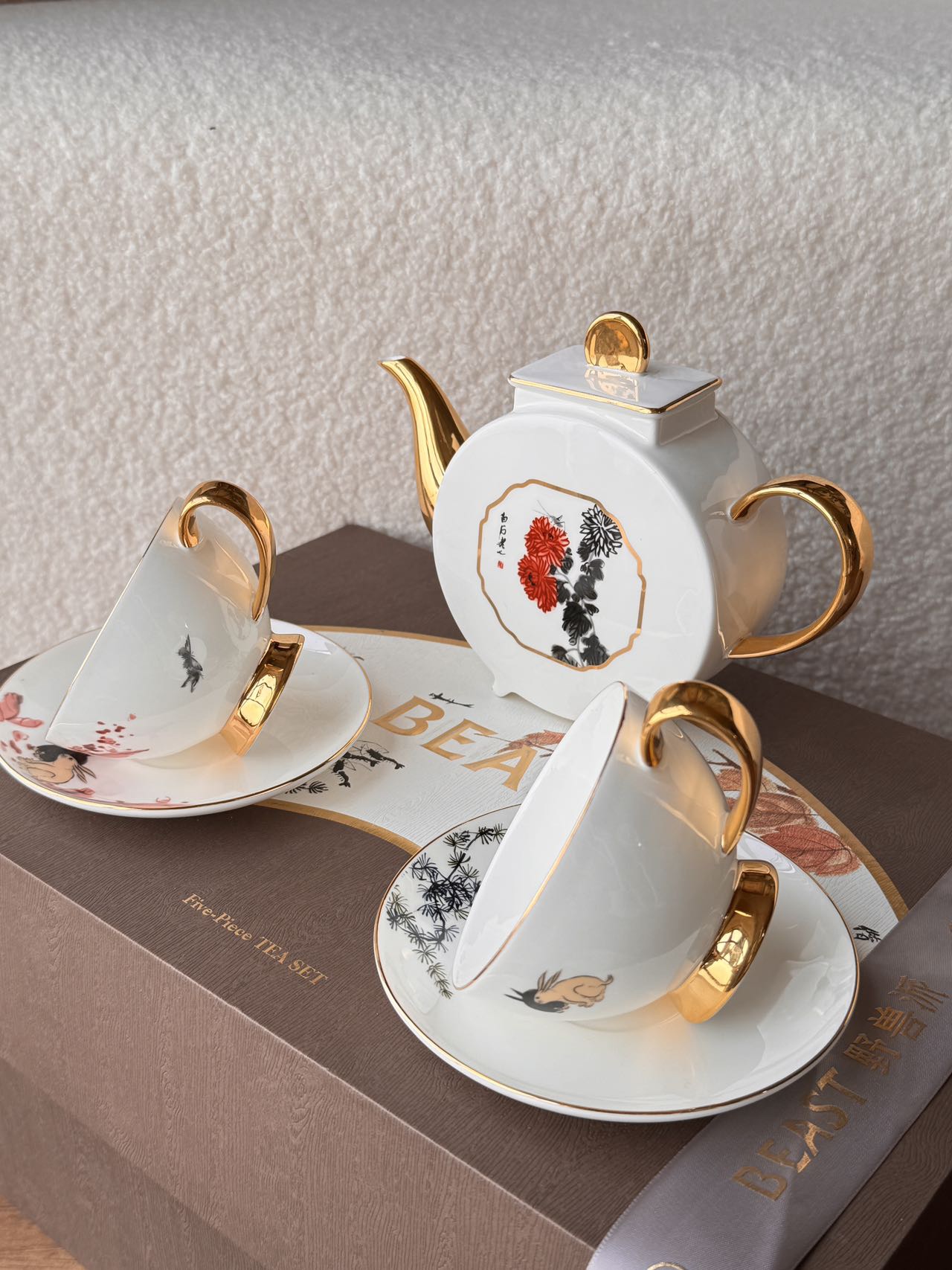Featuring motifs inspired by the classical Chinese paintings of master a - Comprehensive 6