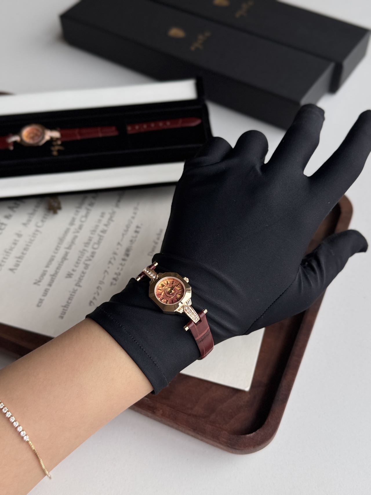 Pairs seamlessly with gold- or silver-toned bracelets, bangles, and - Comprehensive 4