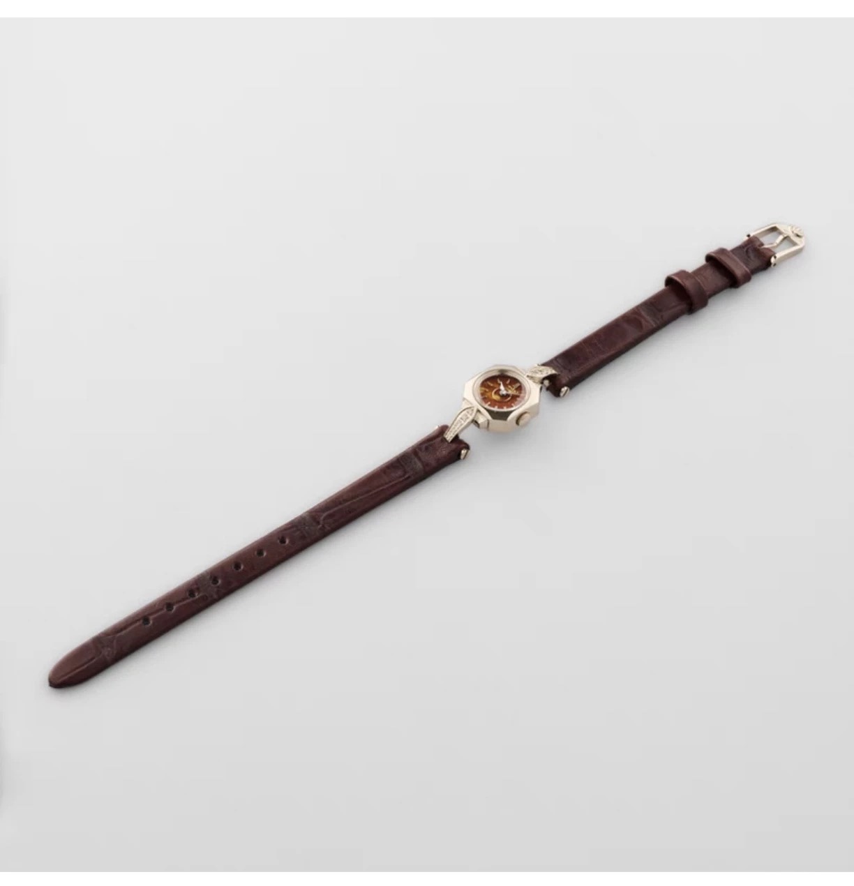 **agete Amber Dial Watch | Vintage-Style Timepiece** - Comprehensive 2