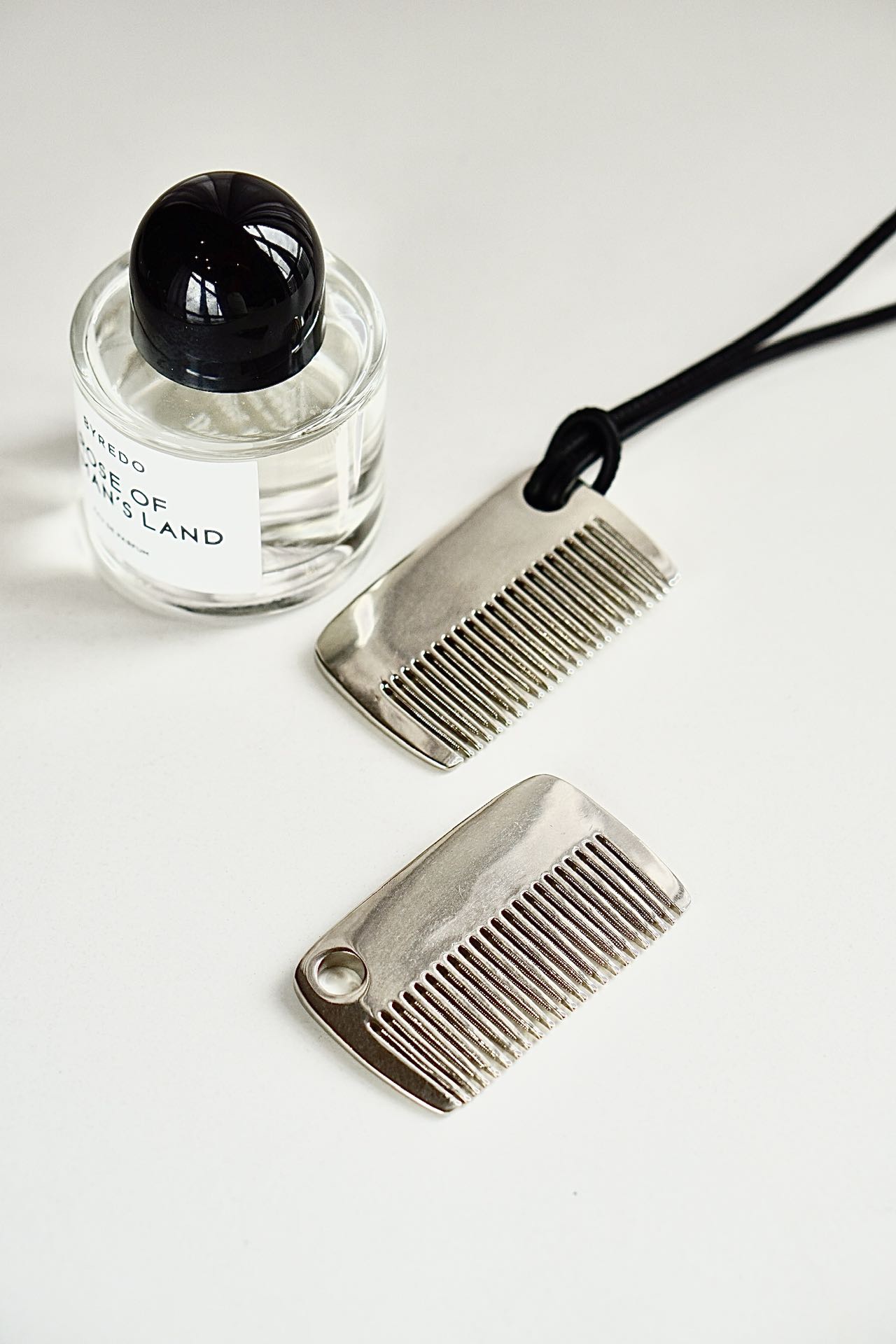Silver Comb Pendant Necklace - Comprehensive 3