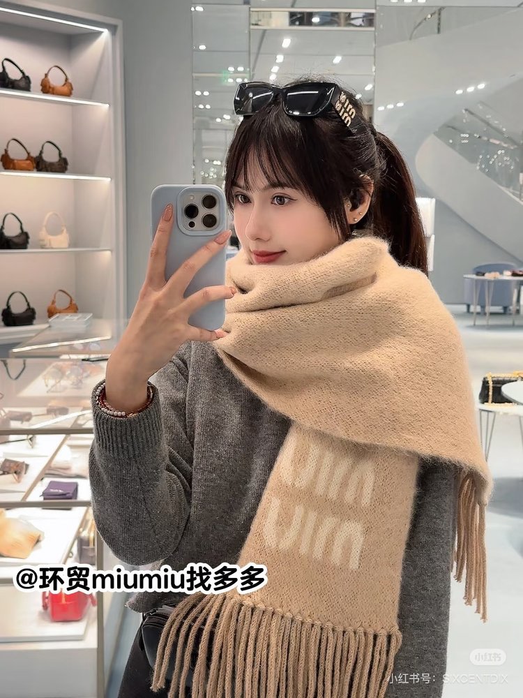 软糯围巾把云朵戴在身上 3