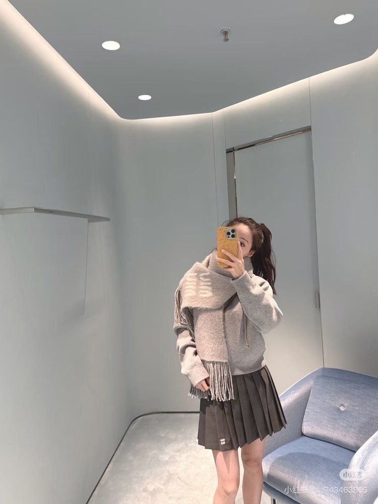 软糯围巾把云朵戴在身上 6