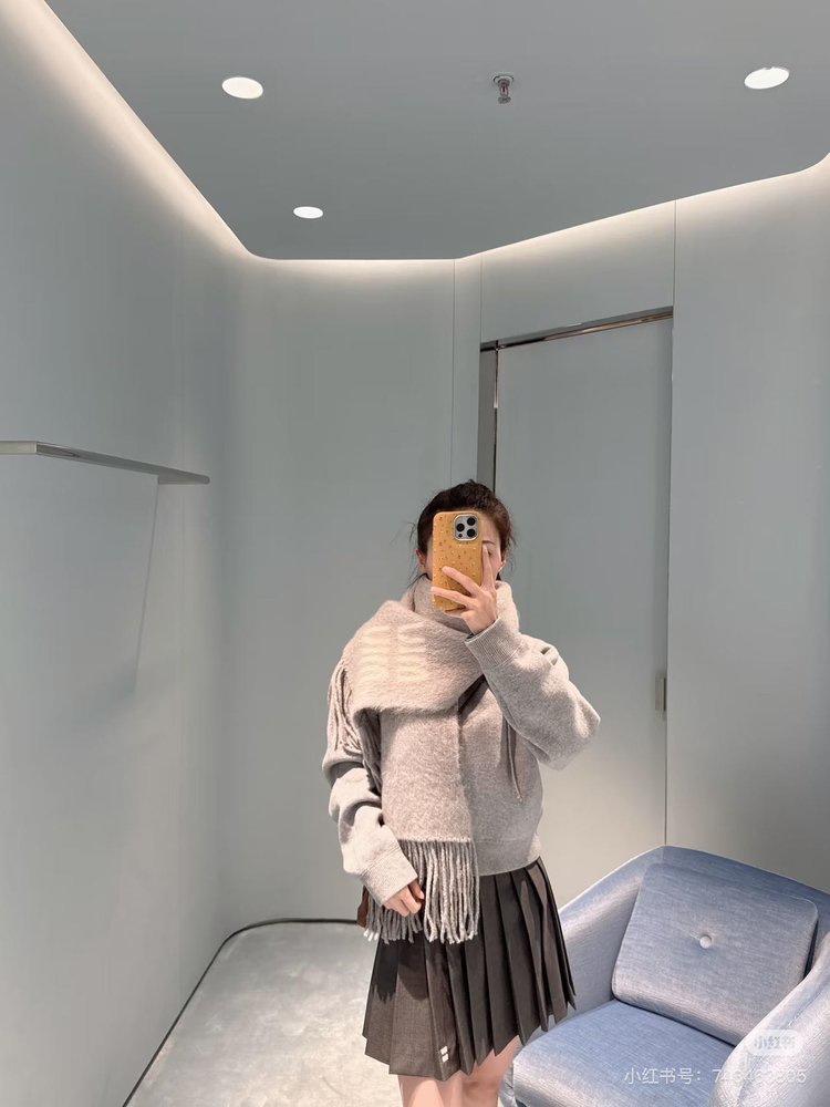 软糯围巾把云朵戴在身上 9