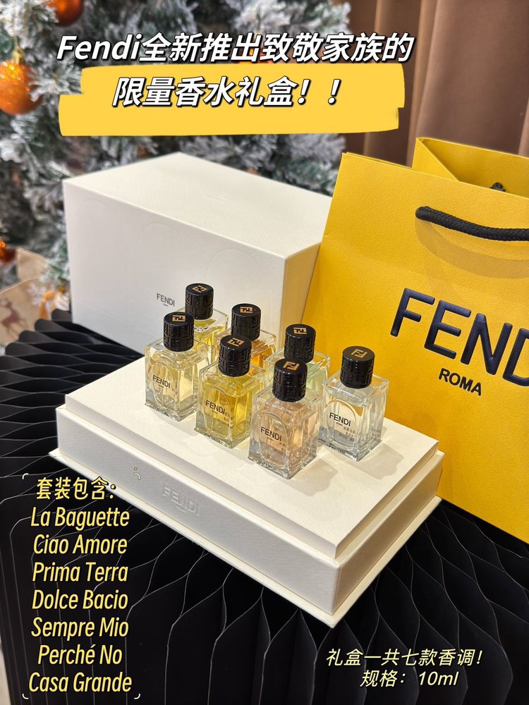 Fendi introduces a new limited-edition fragrance gift set paying tribute - Perfume