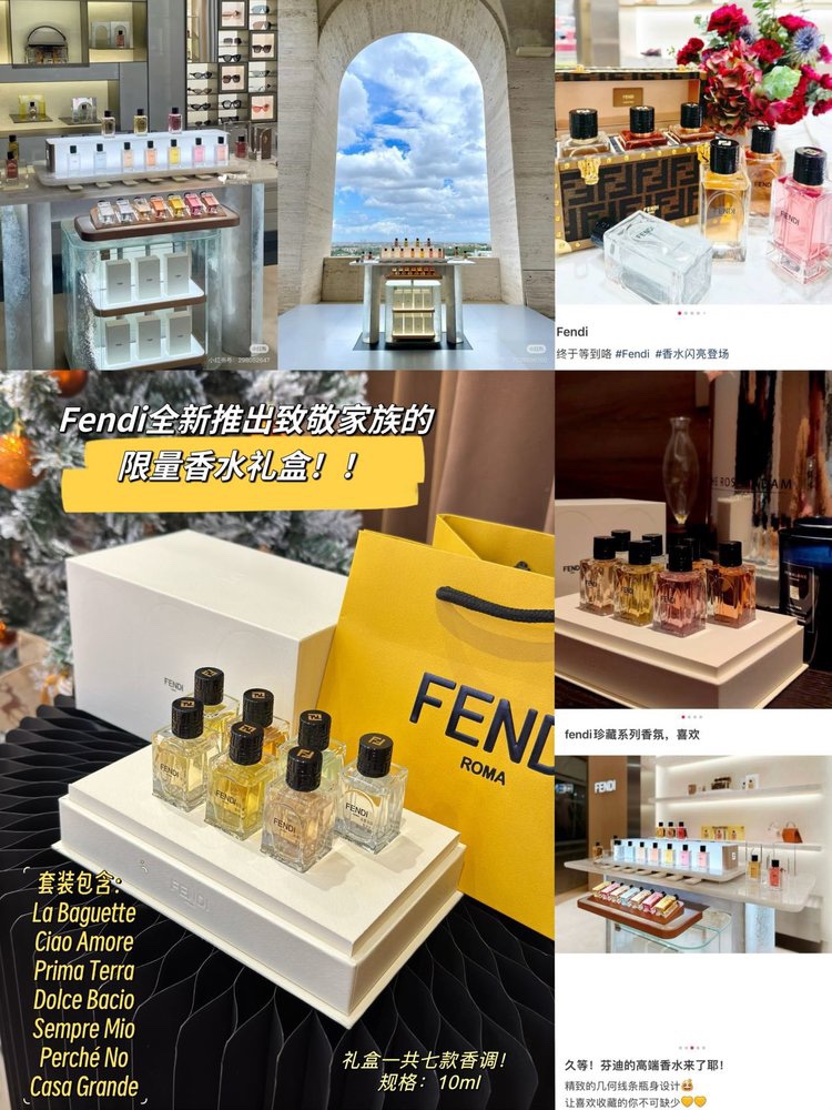 Fendi Fragrance Set - Perfume