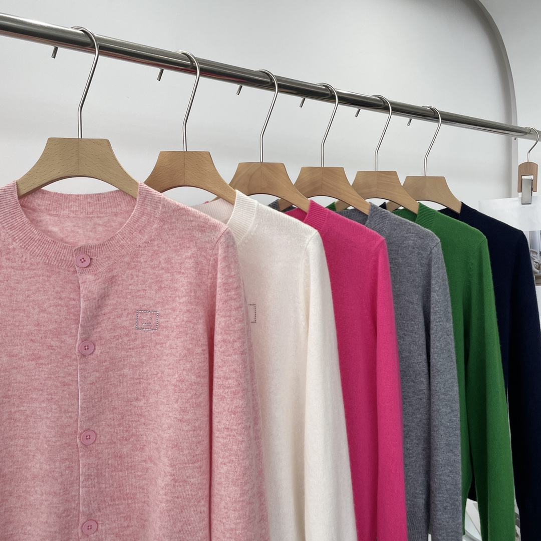 Acne Pure Wool Knit Cardigan - Comprehensive 2