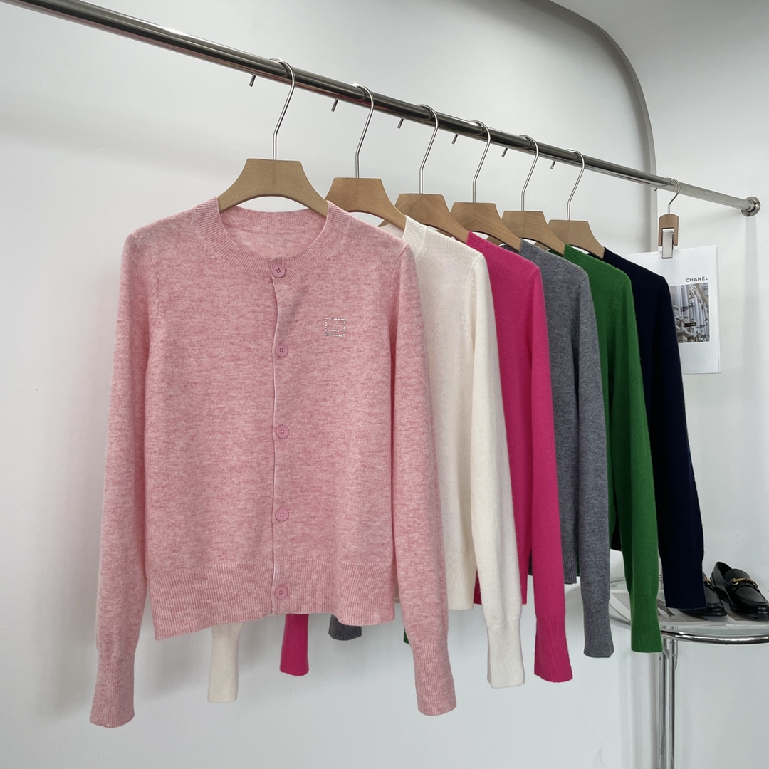 Acne Pure Wool Knit Cardigan - Comprehensive