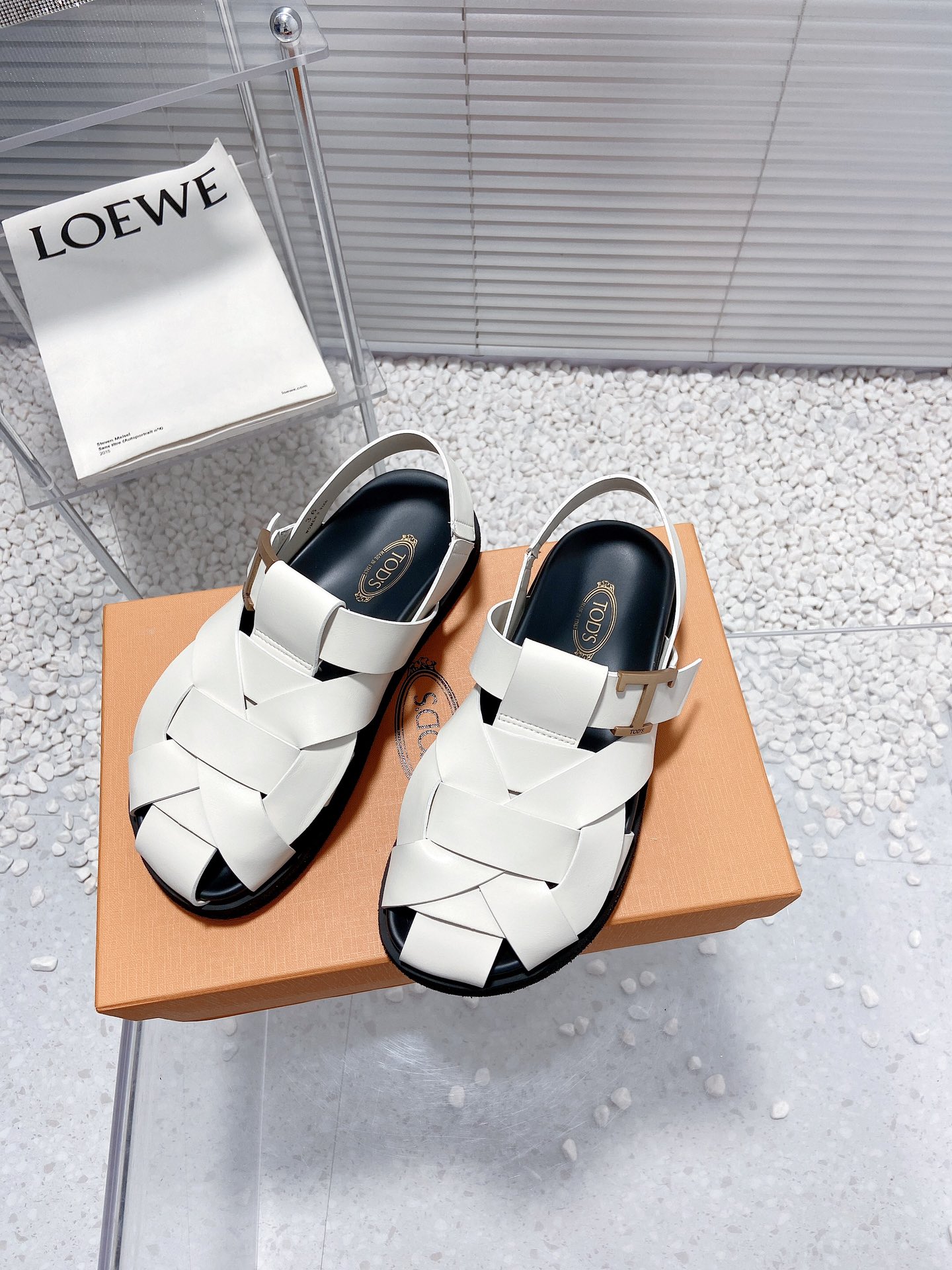 Exclusive Top Edition Roman Sandals: Custom Retro Gold Cowhide, Original Light Base. - 图片 2