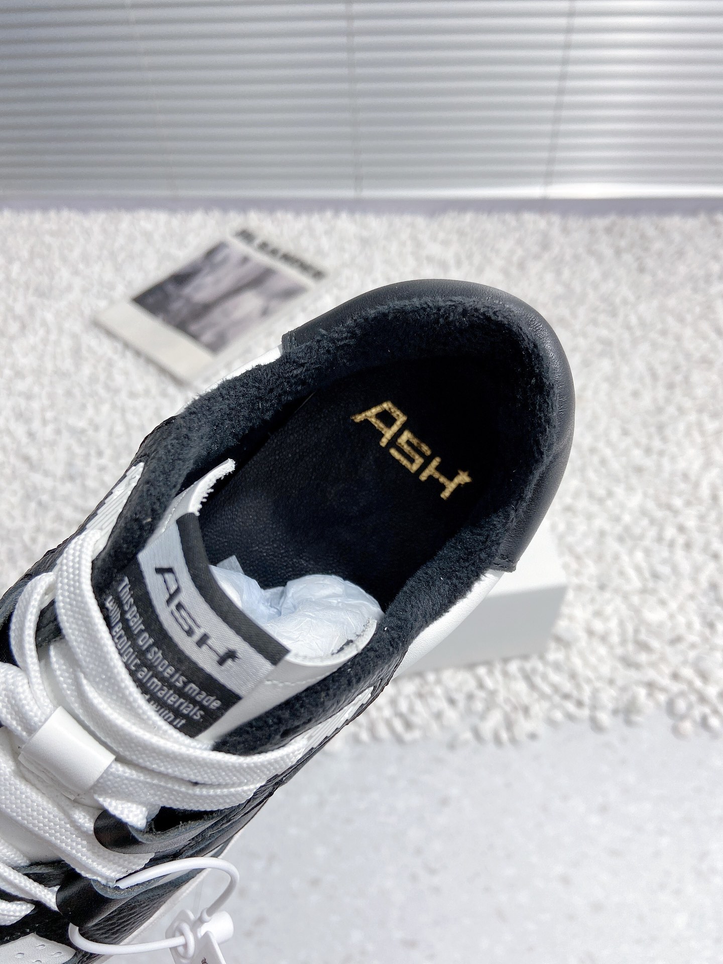 ASH Sustainable Green Sneakers with Thick Base and Panda Design – Top Pick! - 图片 7