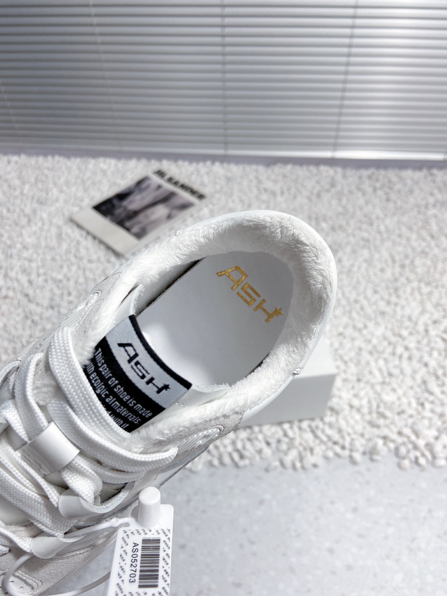 ASH Sustainable Green Sneakers: Latest Panda Shoes with Thick Base and Eco-Friendly Materials - 图片 7