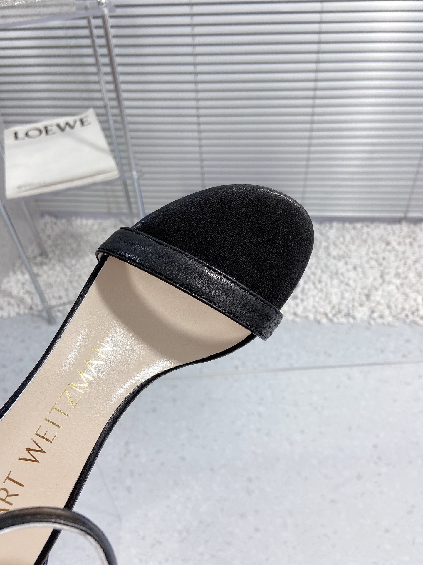New S.W. Heel Sandals: Sheepskin Shoes with 6.5cm High Heel, Sizes 35-39 - 图片 8