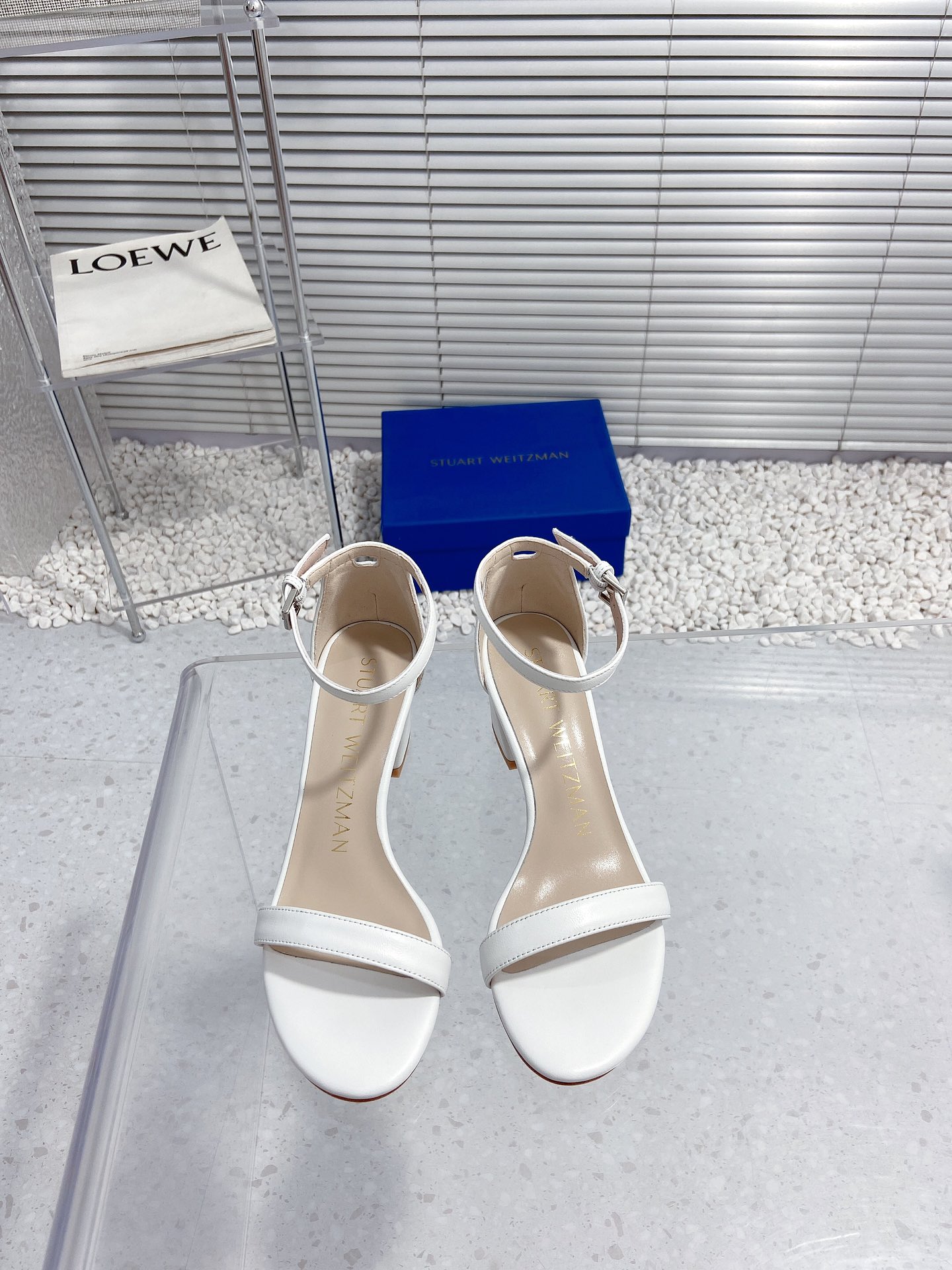 New S.W. Heel Sandals: Sheepskin Skin, 6.5cm High, Full Packaging, 35-39 Yards