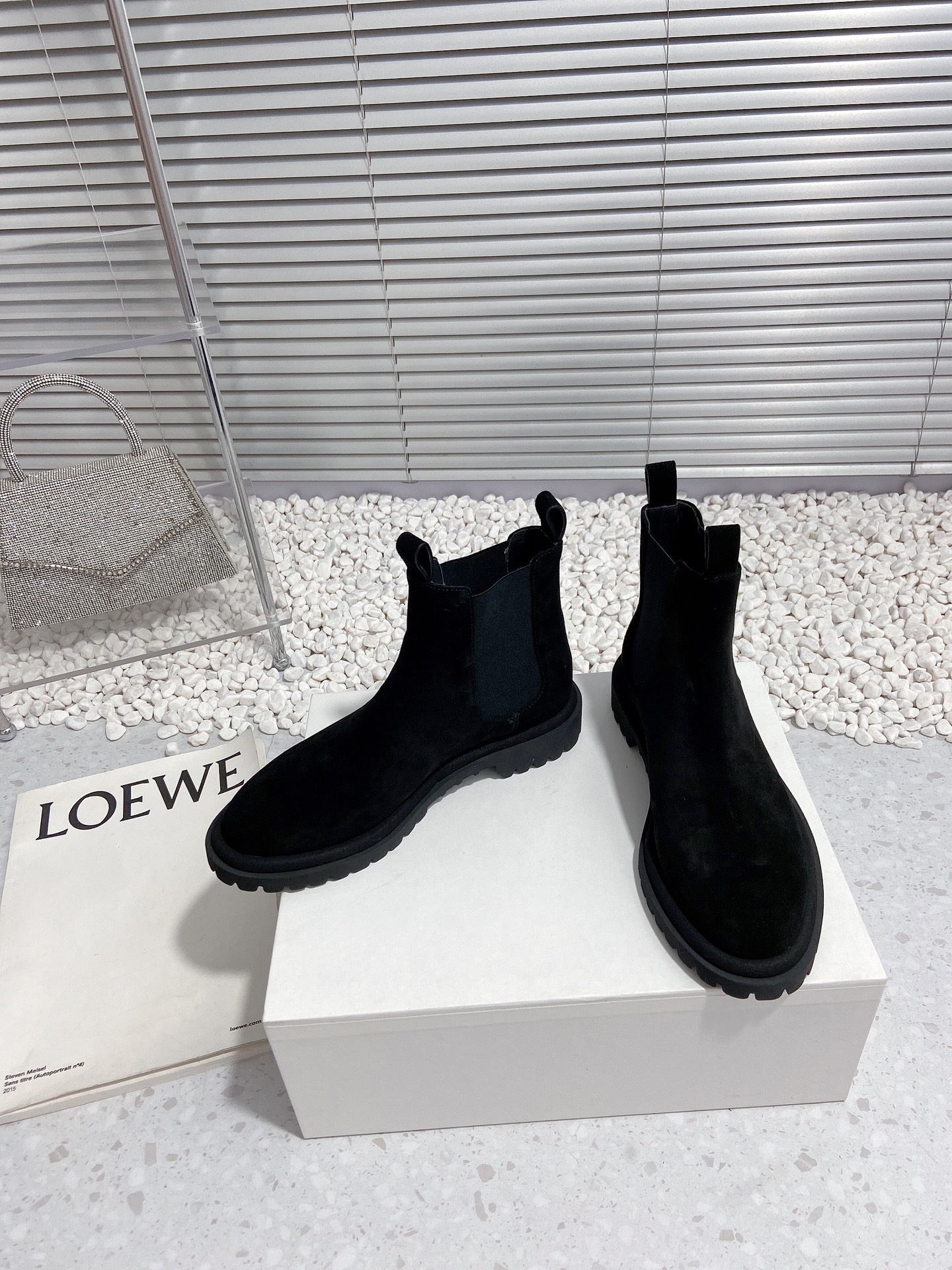 Italian Handcrafted Officine Creative Cowboy Boots with Cowhide Fabric and Rubber Base, Code 35-40. - 图片 6