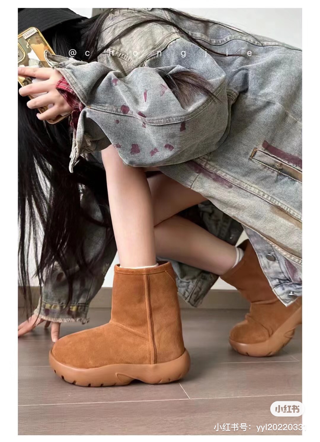 NO:460755,Boots, boots19860909上脚图,靴子,boots,Women's Shoes