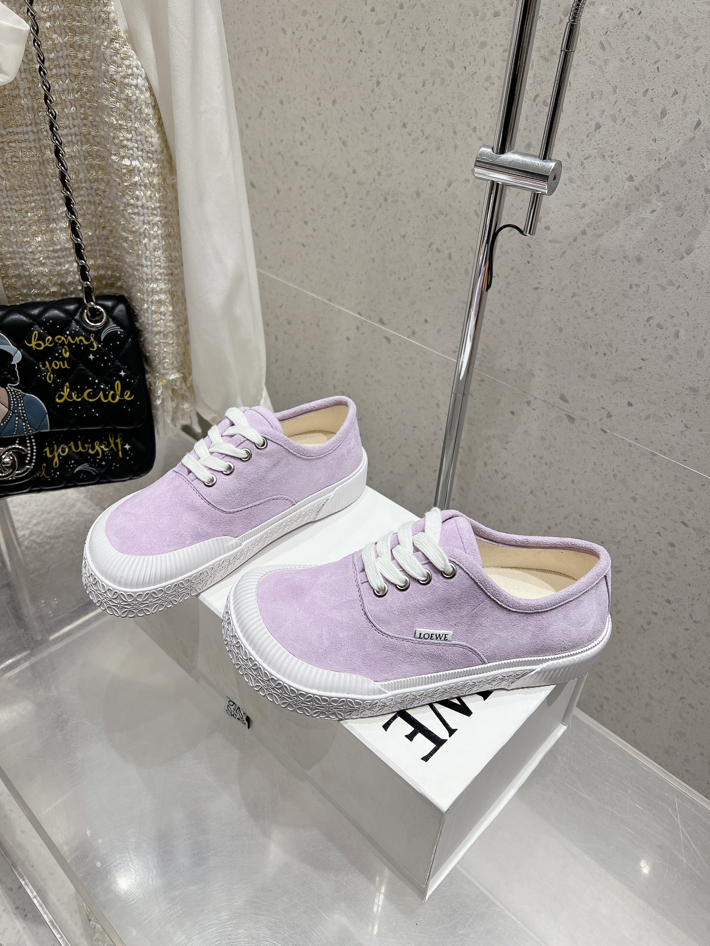 Loewe Terra Vulca Lace-Up Sneakers with Thick Vulcanized Rubber Sole 3 i1734557362 8586 1