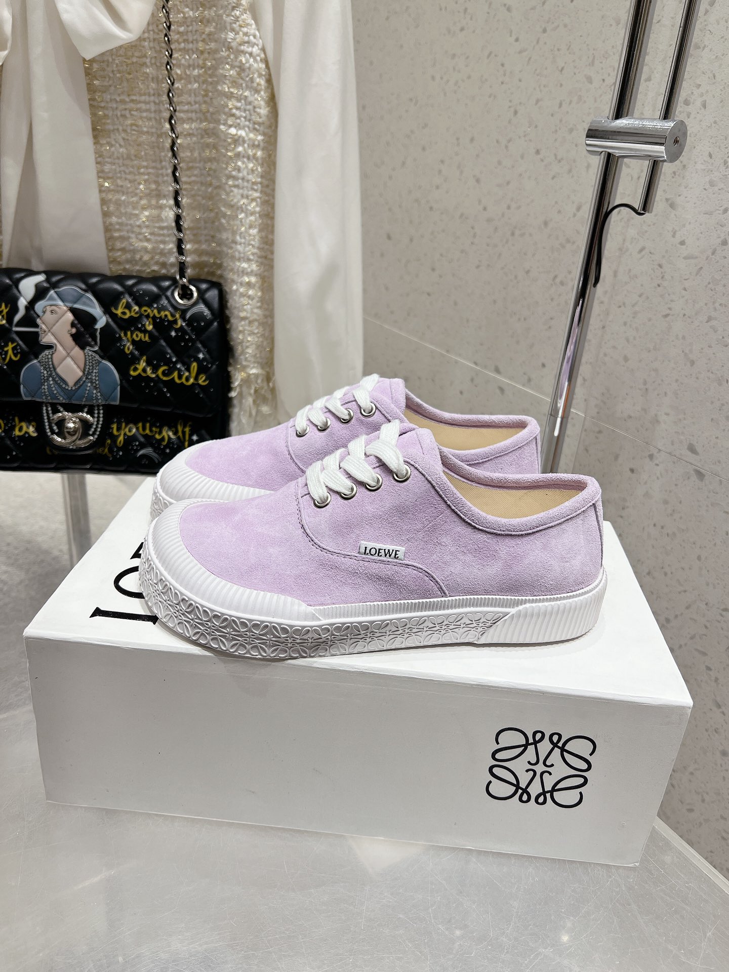 Loewe Terra Vulca Lace-Up Sneakers with Thick Vulcanized Rubber Sole 5 i1734557362 9483 0