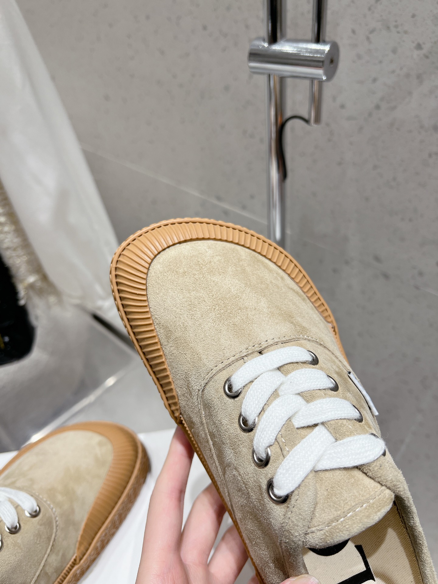 Loewe Terra Vulca Lace-Up Sneakers with Vulcanized Rubber Sole & Thick Toe 9 i1734557484 2420 0
