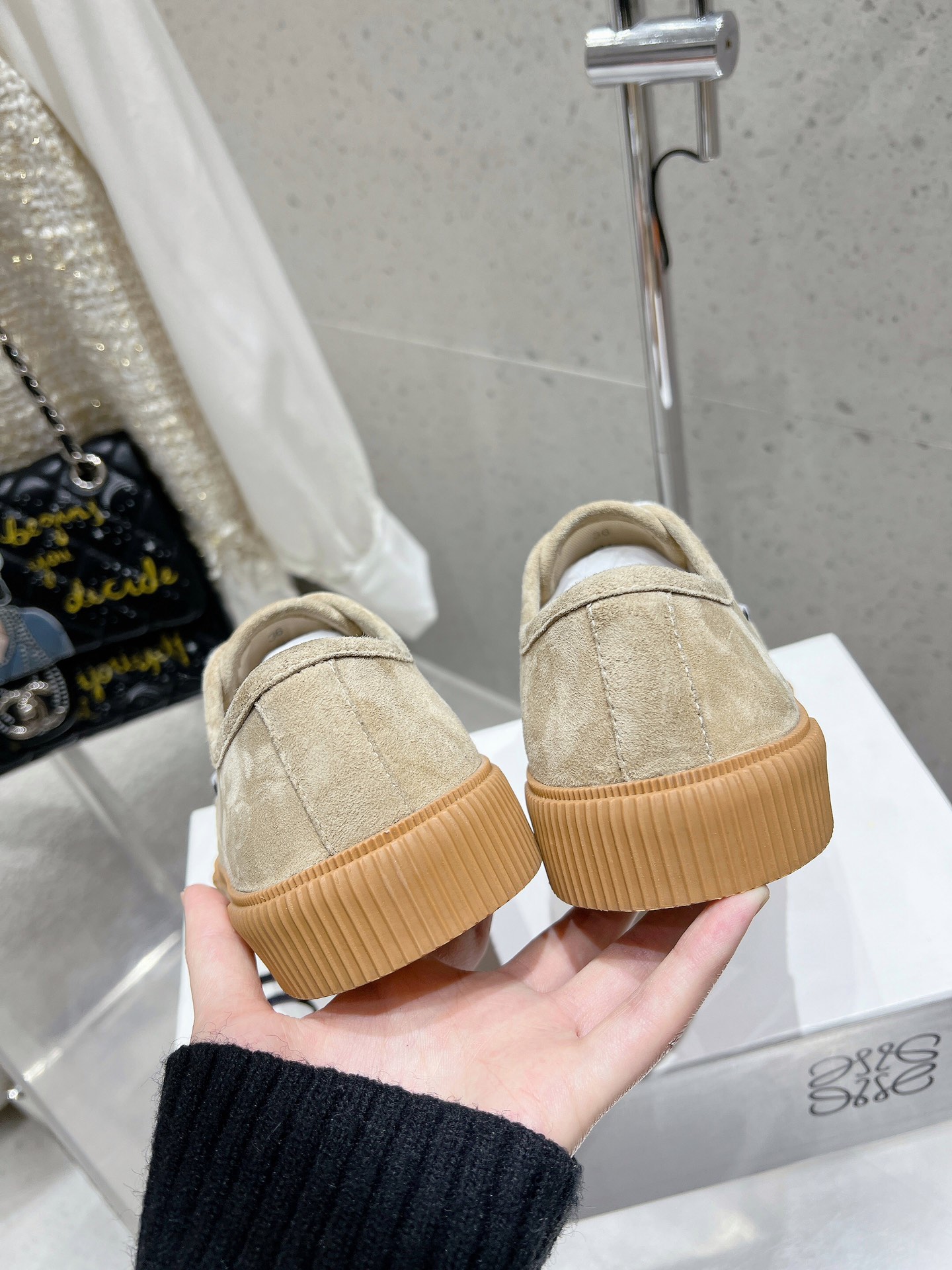 Loewe Terra Vulca Lace-Up Sneakers with Vulcanized Rubber Sole & Thick Toe 10 i1734557485 3721 8