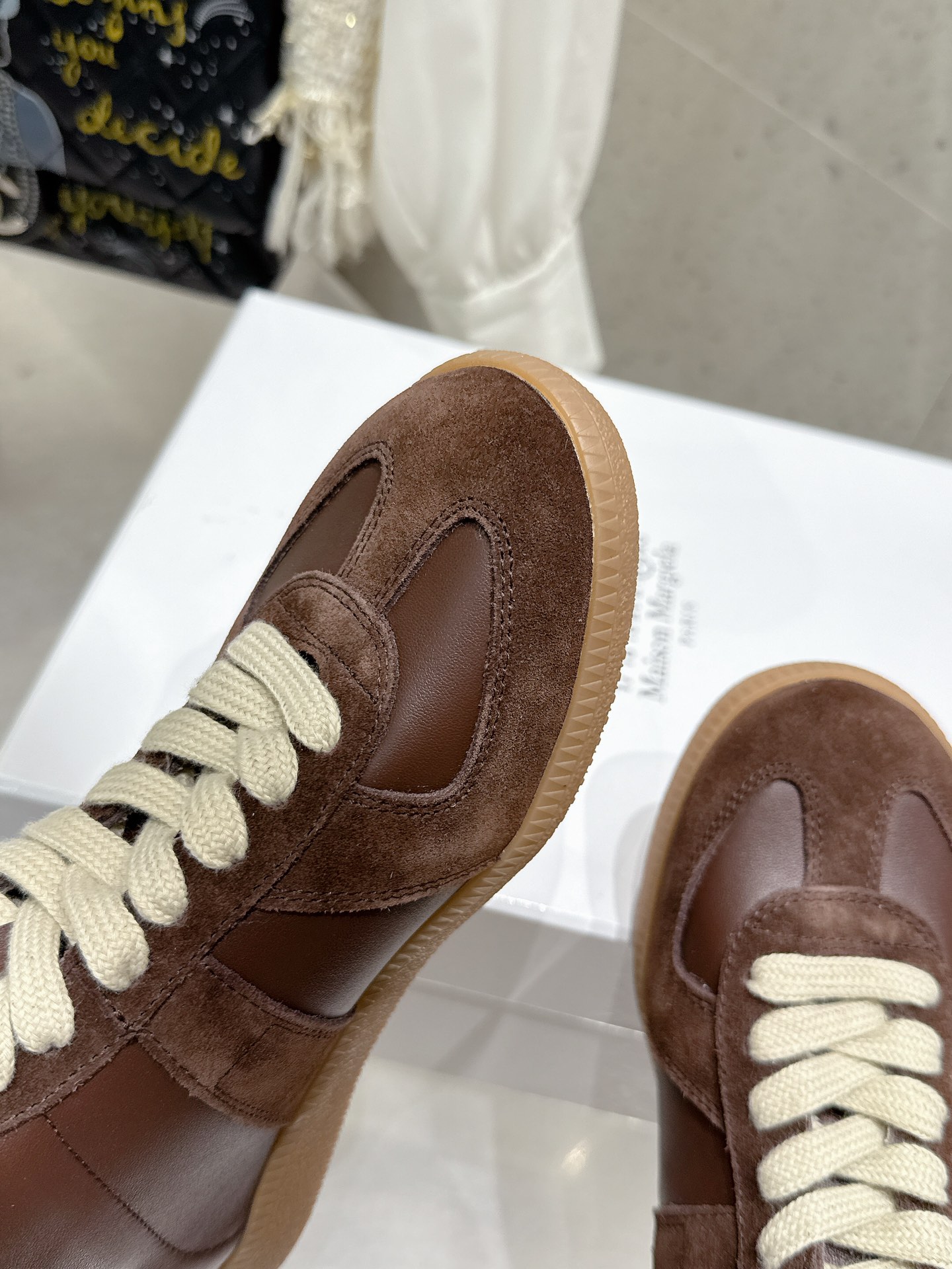 Maison Margiela MM6 High-Top Leather Sneakers Couple Casual Shoes 7 i1740395962 4738 6
