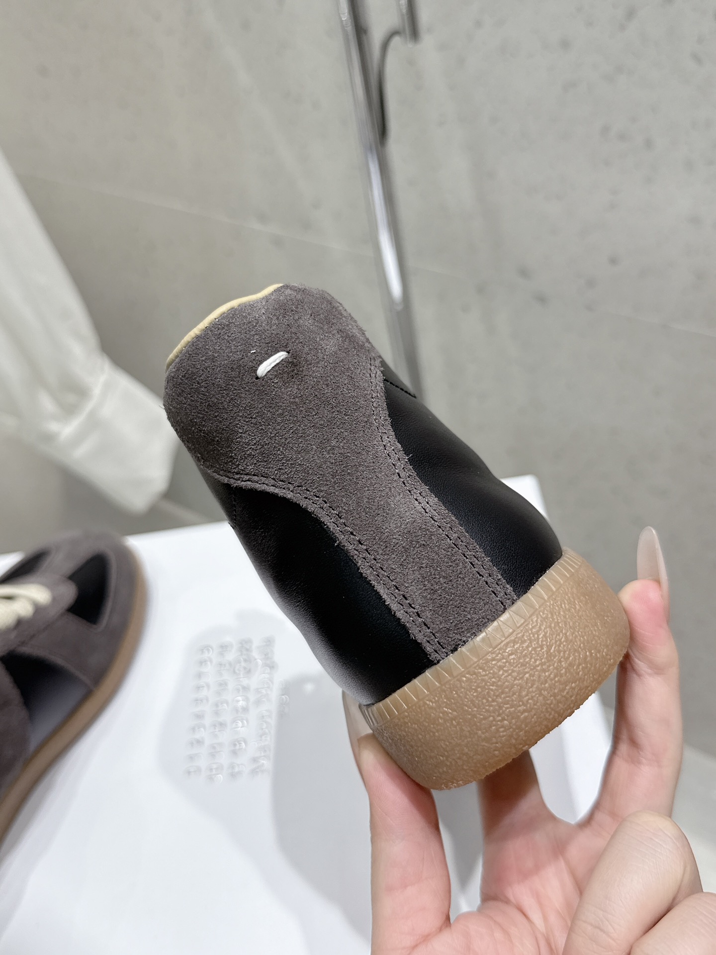 Maison Margiela MM6 High-Top Sneakers - Leather and Suede - Unisex Style 8 i1740396080 4543 3