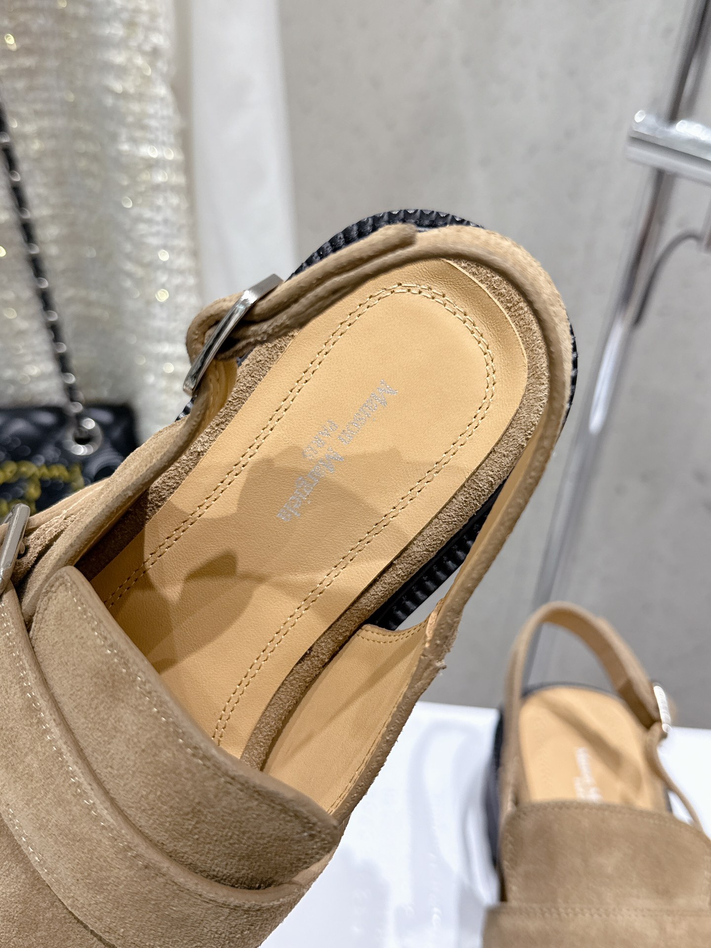 “Margiela MM6 Classic Toe Sandals: Original Import Oxin Shoes, Size 35-40” - 图片 8