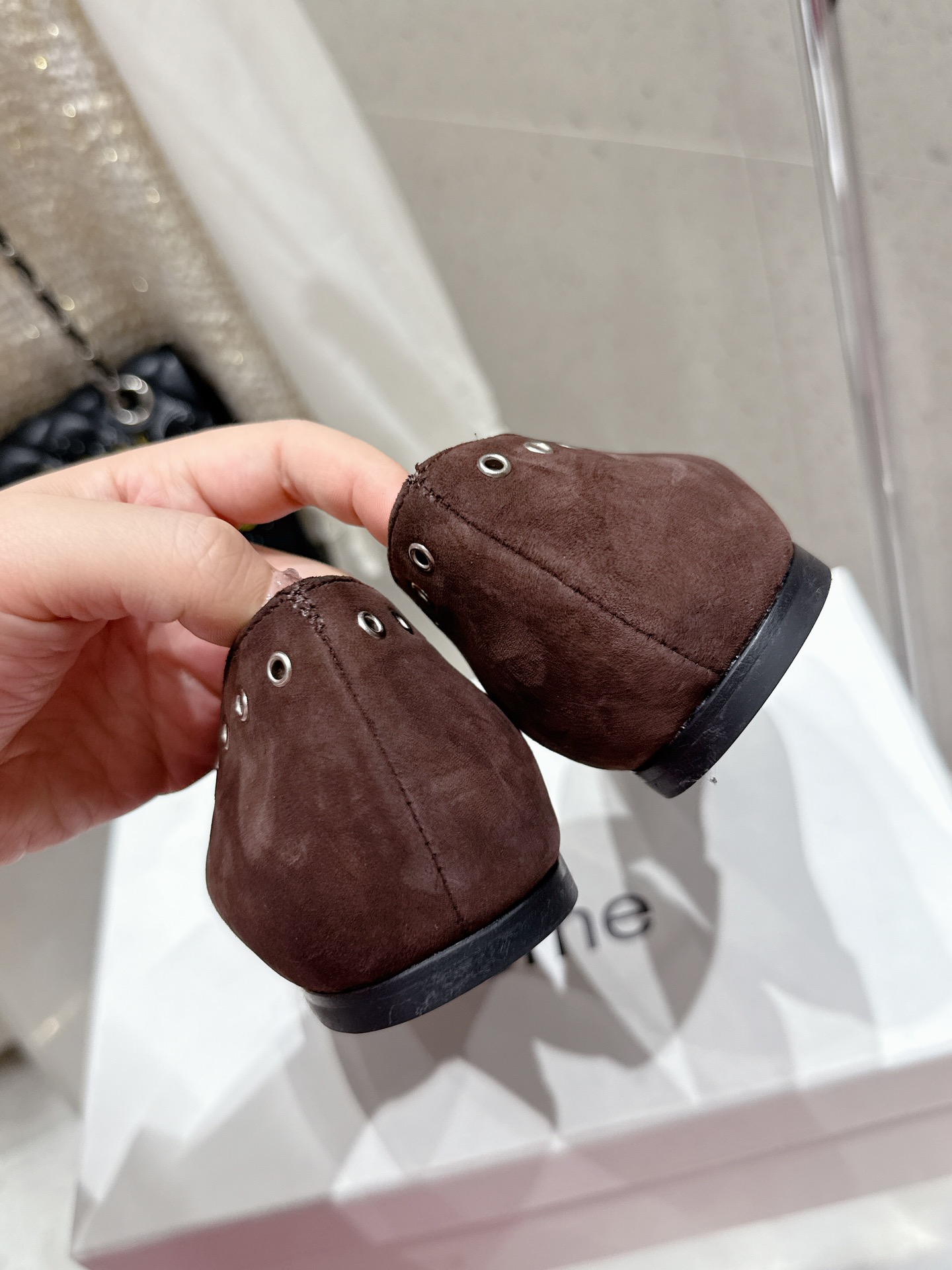 Toteme 2025/ss Mono-Shoes: Quality Italian Cosmopolitan Leisure Footwear with Sheepskin and Real Leather - 图片 9