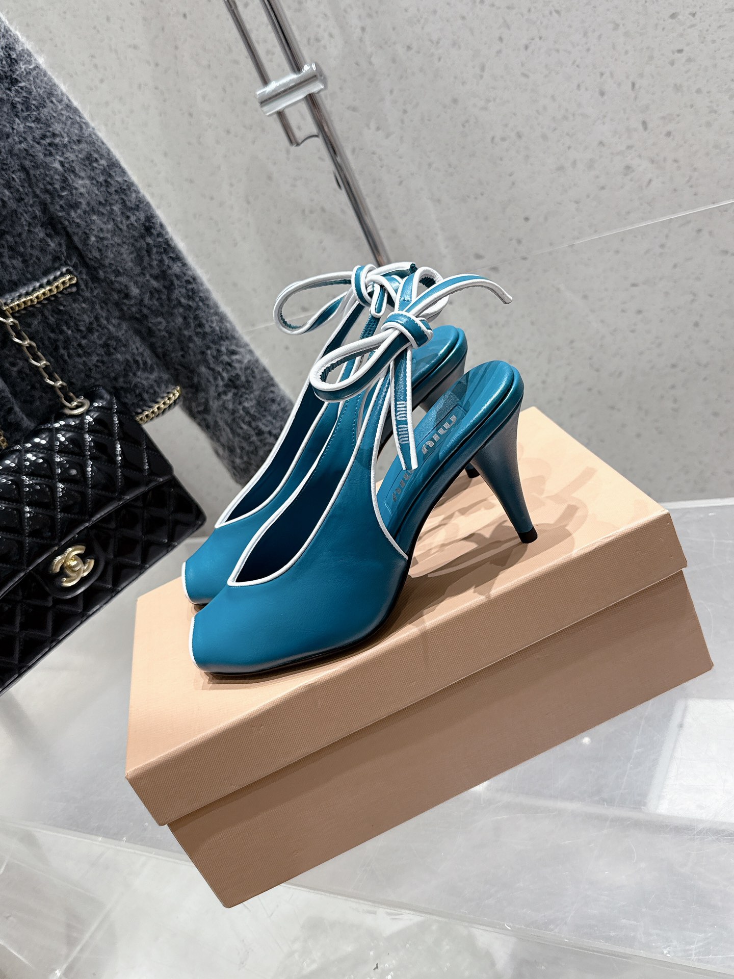 Miu Miu Retro Kitten Heel Slingbacks - Spring/Summer Collection 5 i1746013977 5951 0