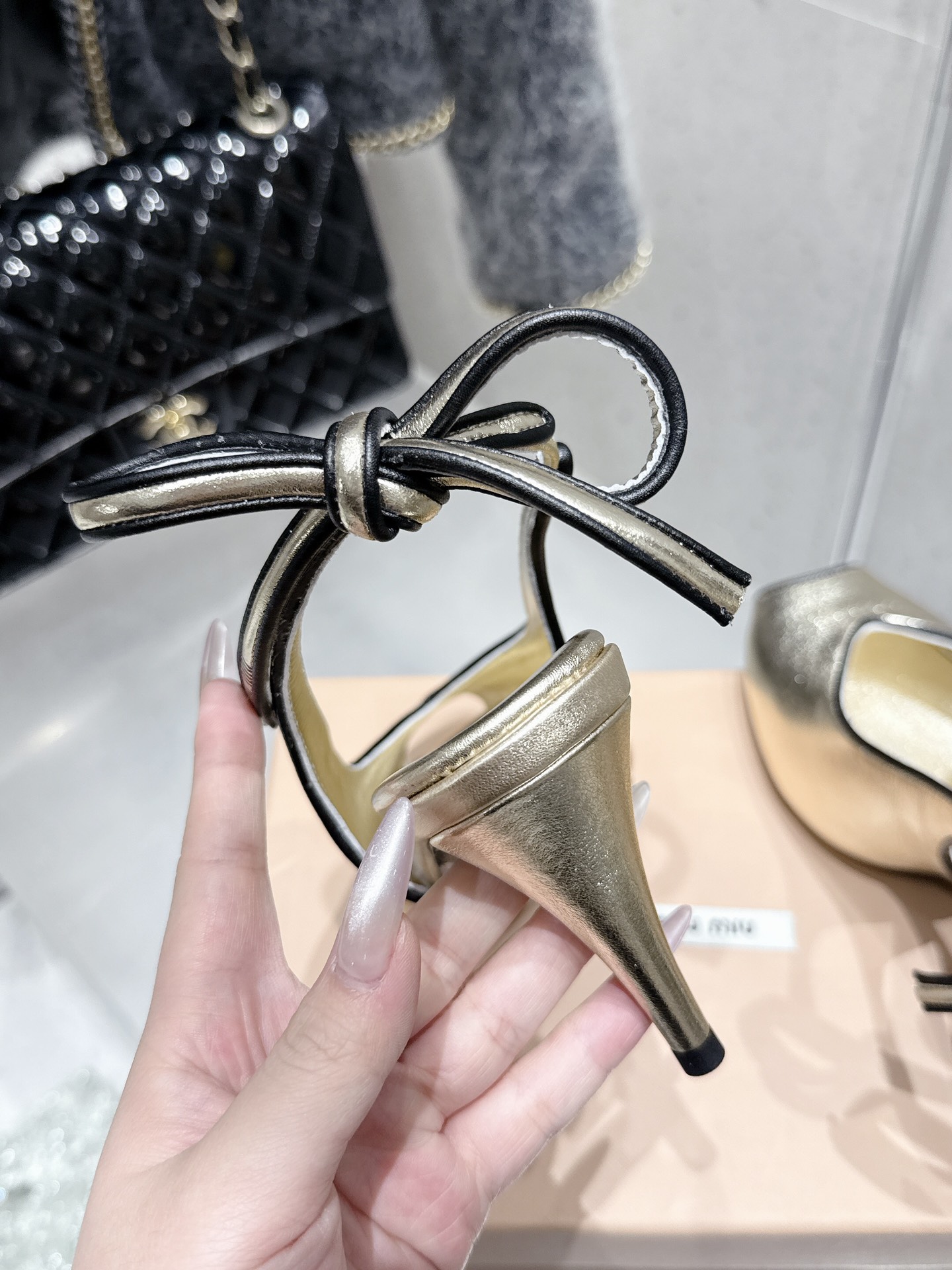 Miu Miu Retro High Heel Peep Toe Sandals - Spring/Summer Collection 8 i1746014169 4642 4