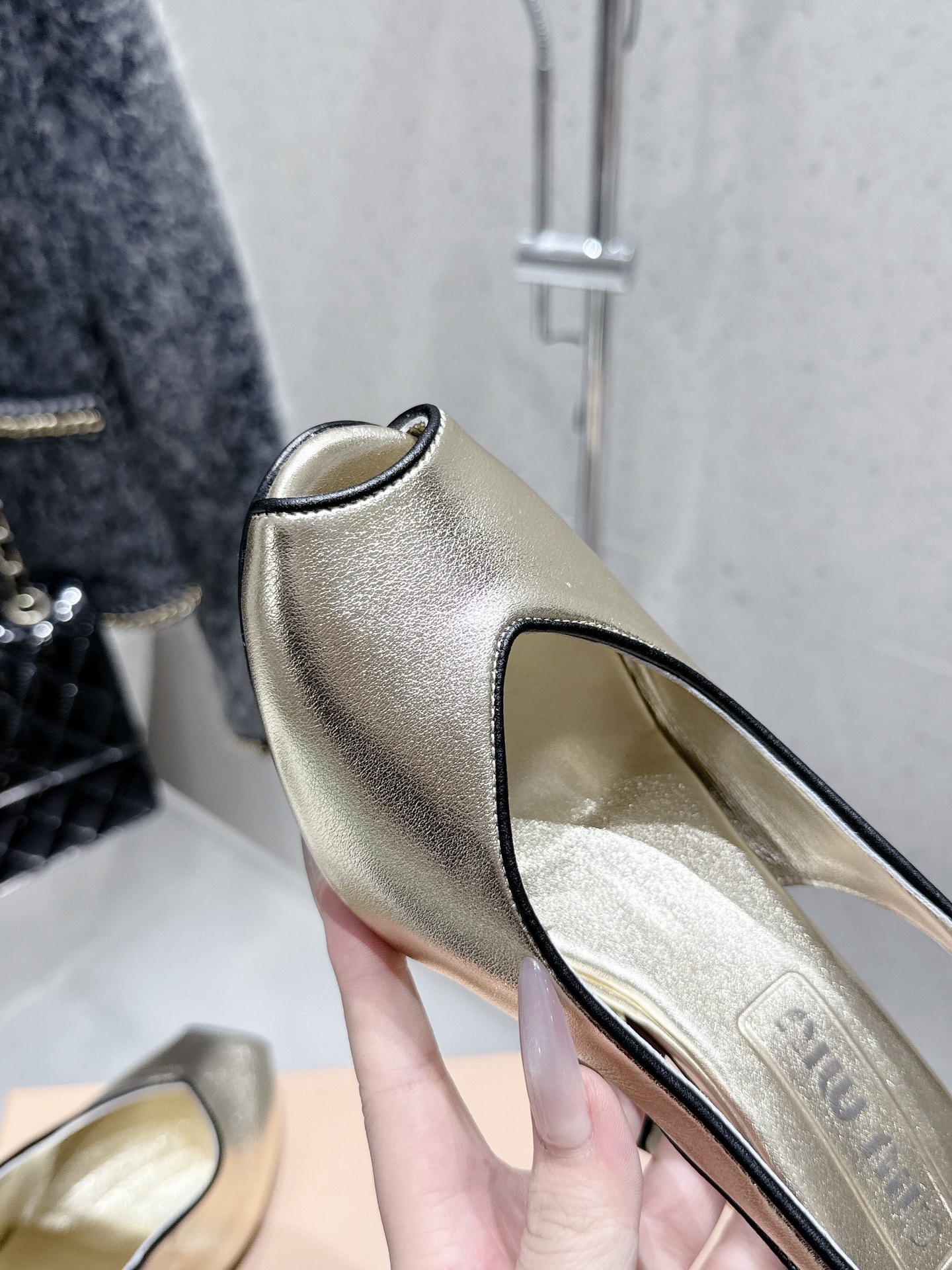 Miu Miu Retro High Heel Peep Toe Sandals - Spring/Summer Collection 7 i1746014170 6527 8