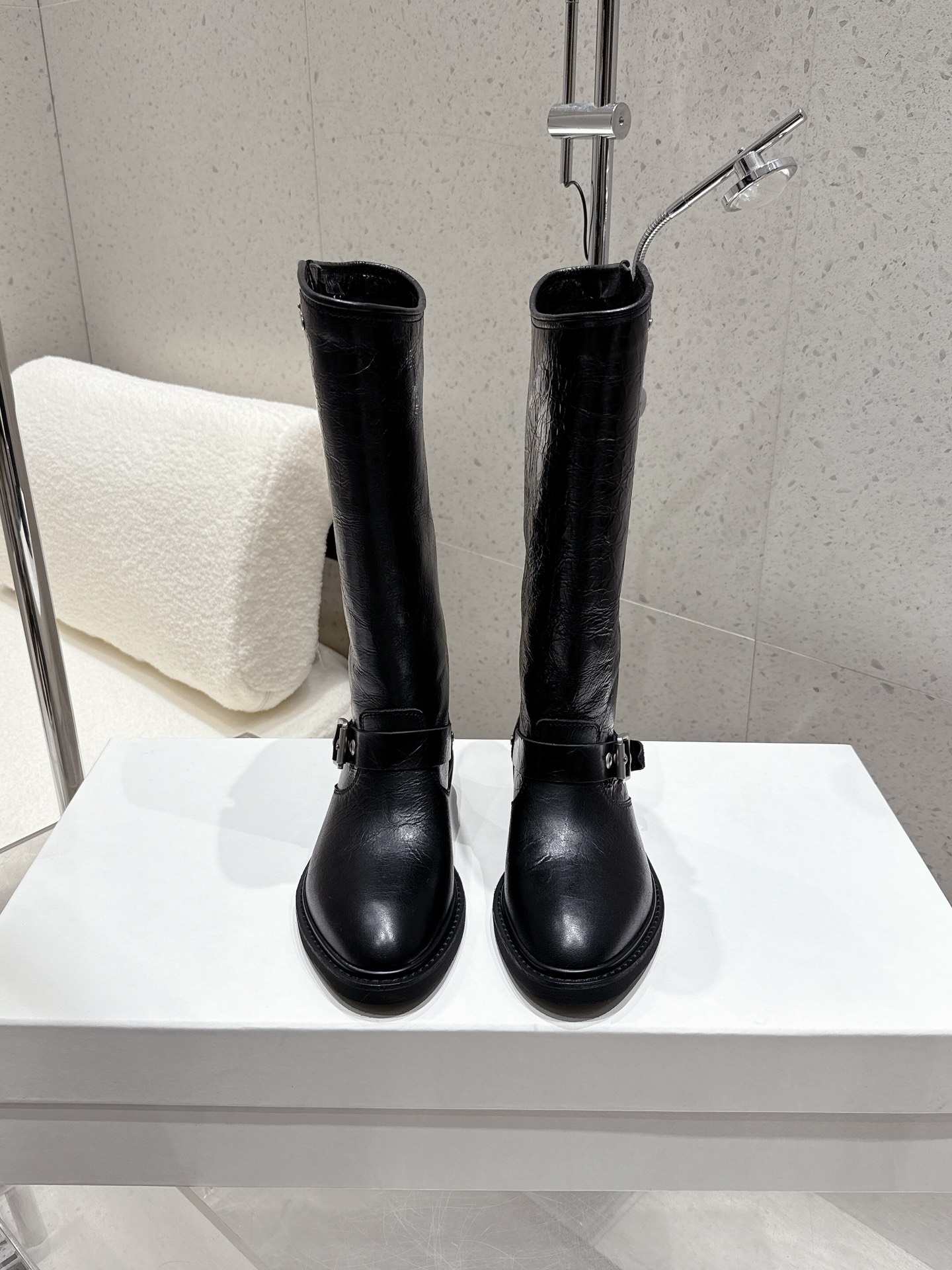 Golden GOOSE 2025 Cowboy Knight Boots: Stylish Western Boots with Cowskin, Size 35-39# - 图片 9