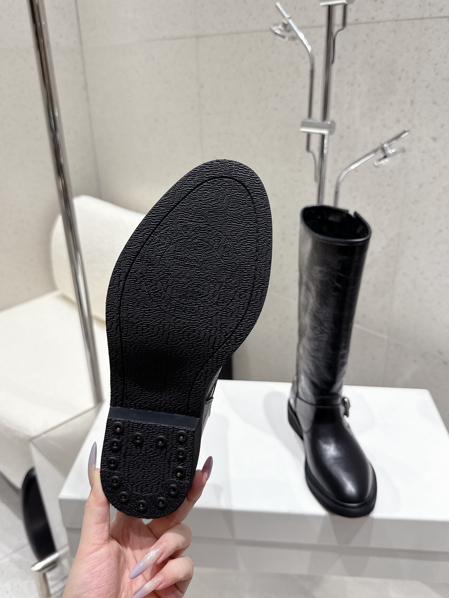Golden GOOSE 2025 Cowboy Knight Boots: Stylish Western Boots with Cowskin, Size 35-39# - 图片 8