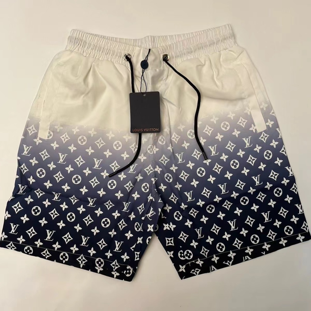P60 LV nuevo estilo de verano pantalones de playa populares 🏖, pantalones cortos de cinco puntos! Réplica 1-1 sincroni…
