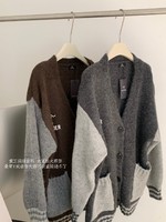 Arc’teryx Clothing Cardigans Coats & Jackets Sweatshirts Grey Printing Unisex Knitting Silica Gel