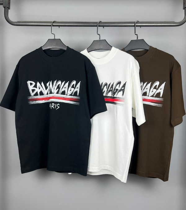 Practical And Versatile Replica Designer Balenciaga Clothing T-Shirt Wholesale China Printing Short Sleeve