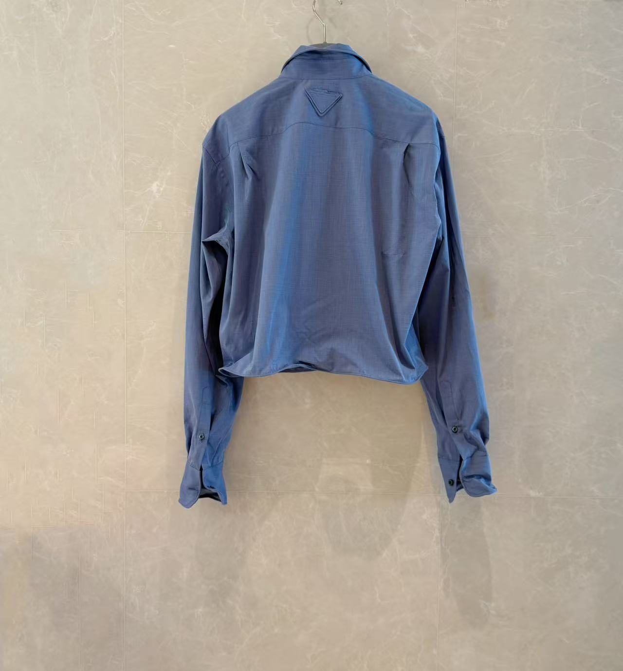 P Linen Blend Shirt with Flexible Wire Hem - Spring/Summer Collection 5 a1745982323172 7162