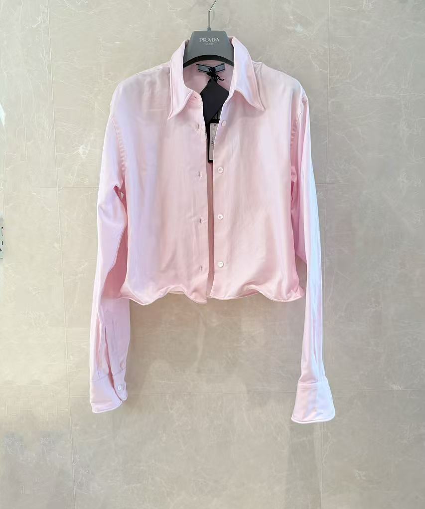 P Linen Blend Shirt with Flexible Wire Hem - Spring/Summer Collection 3 a1745982323174 4247