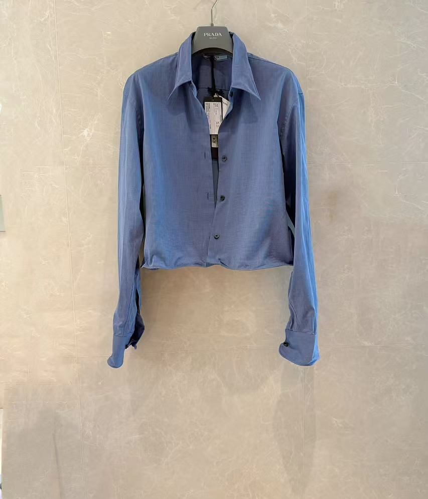 P Linen Blend Shirt with Flexible Wire Hem - Spring/Summer Collection 7 a1745982324442 4540