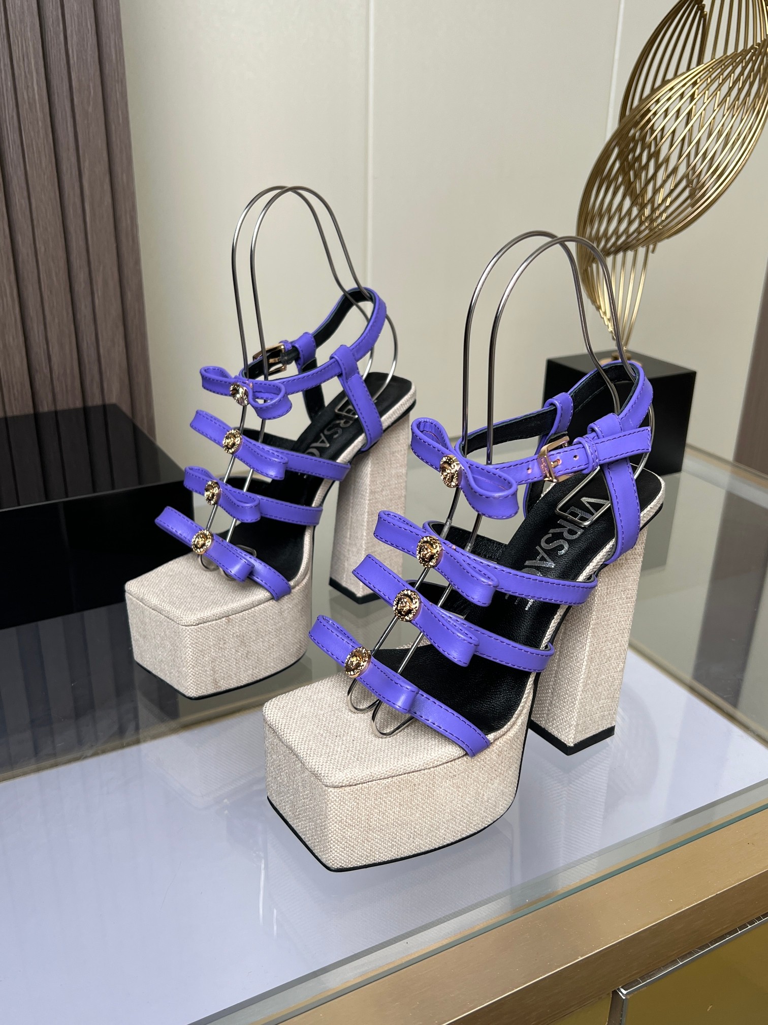 Van Sage’s High-Speed Fashion Tarps Sandals: Leather Mats, Rubber Base, Multiple Colors - 图片 8