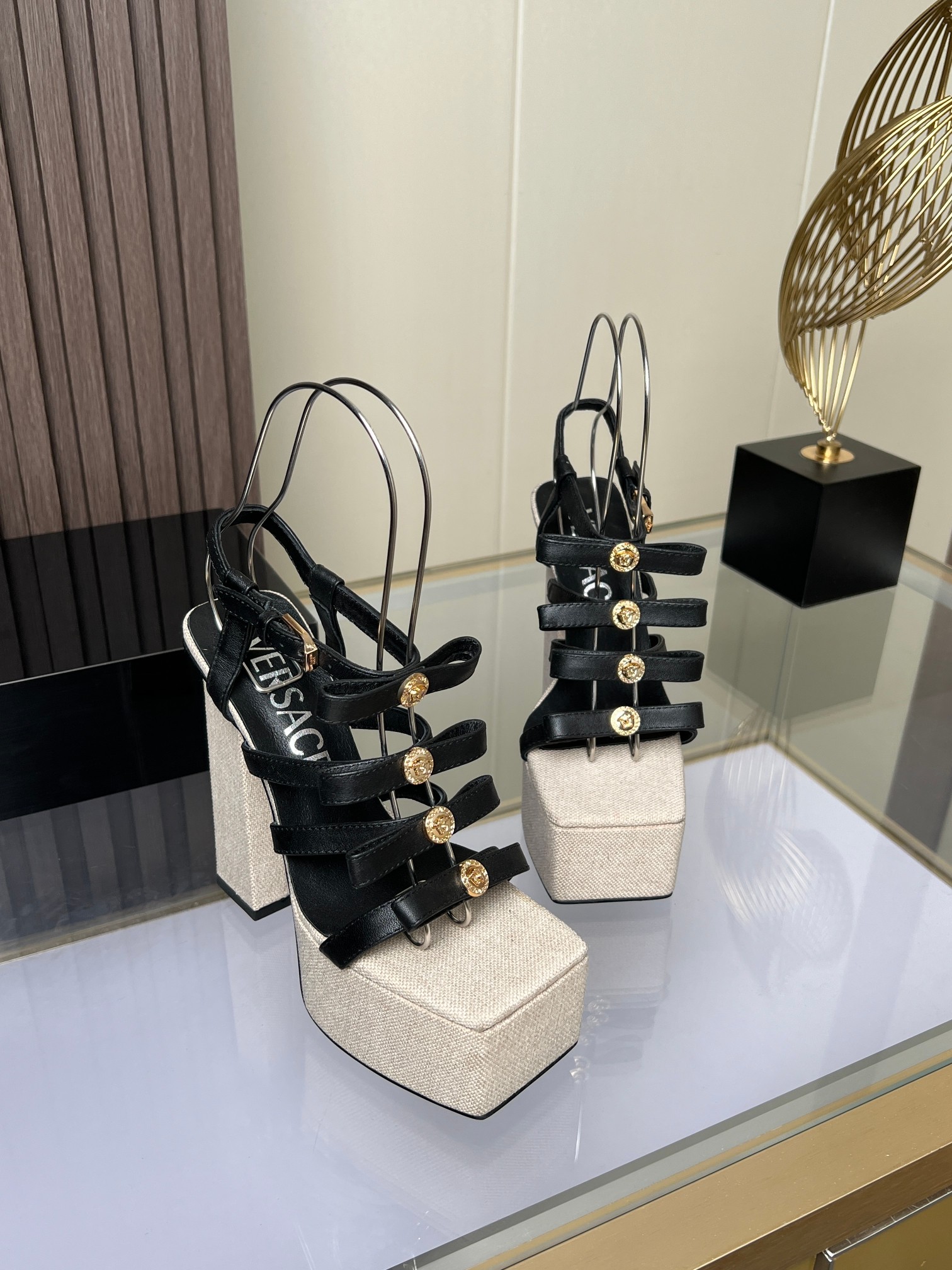 Van Sage’s High-Speed Fashion Tarp Sandals: Leather Mats, Rubber Base, Multiple Colors - 图片 9