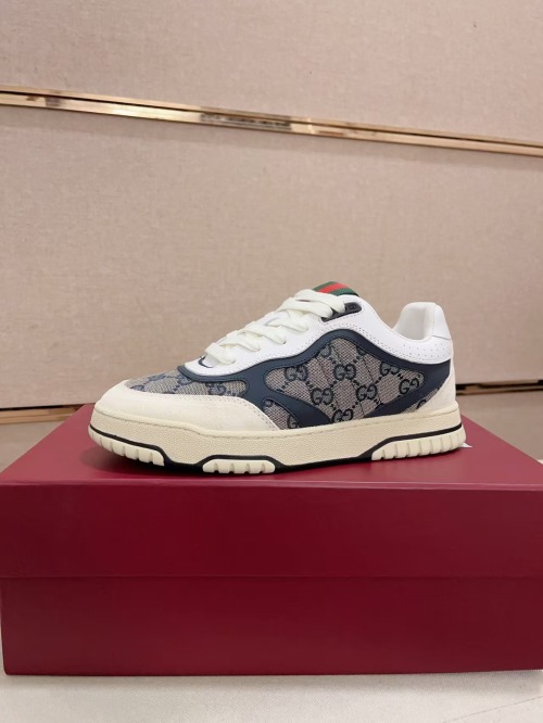 Gucci Baskets Homme Mode Tendance en Toile GG et Cuir, Confort Exceptionnel 1 Gucci Baskets Homme Mode Tendance en Toile GG et Cuir, Confort Exceptionnel